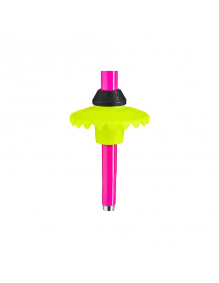Kije narciarskie Leki Racing Kids Neon Pink/Black/Neon Yellow