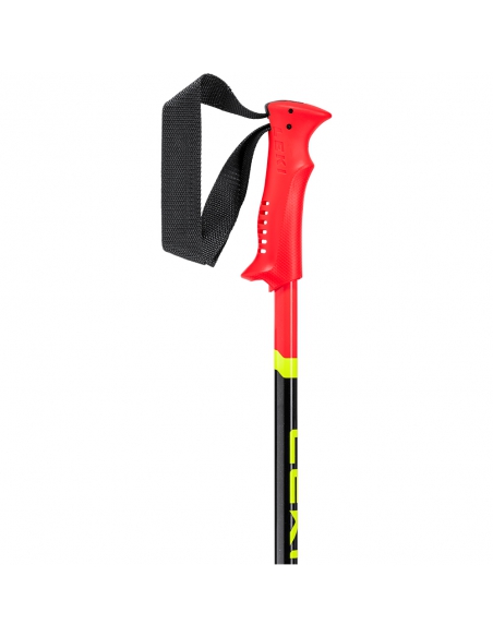 Kije narciarskie Leki Racing Kids Bright Red/Black/Neon Yellow