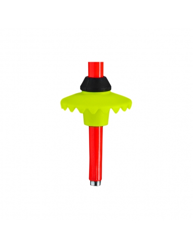 Kije narciarskie Leki Racing Kids Bright Red/Black/Neon Yellow