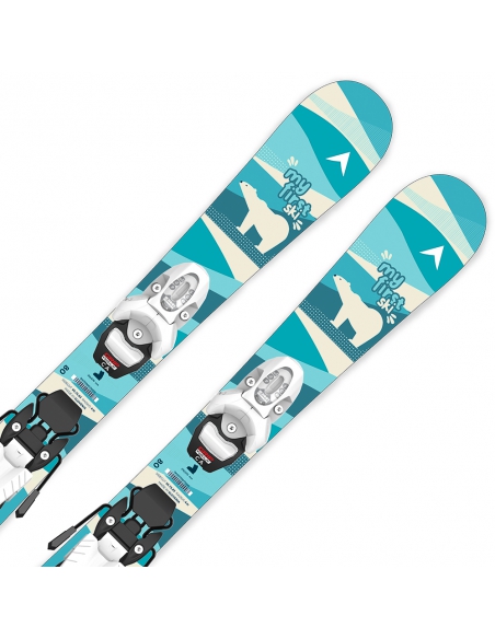 Narty dziecięce Dynastar MY FIRST  + wiązania Look Team 4 GW