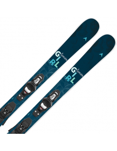 Narty dziecięce Dynastar LEMON GIRL + wiązania Look KID 4 GW