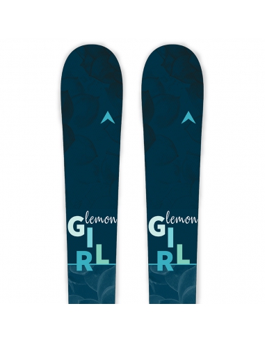 Narty dziecięce Dynastar LEMON GIRL + wiązania Look KID 4 GW