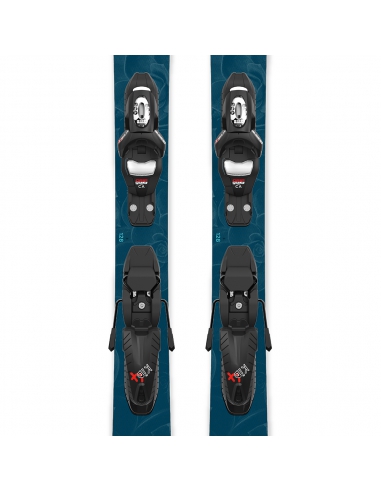 Narty dziecięce Dynastar LEMON GIRL + wiązania Look KID 4 GW