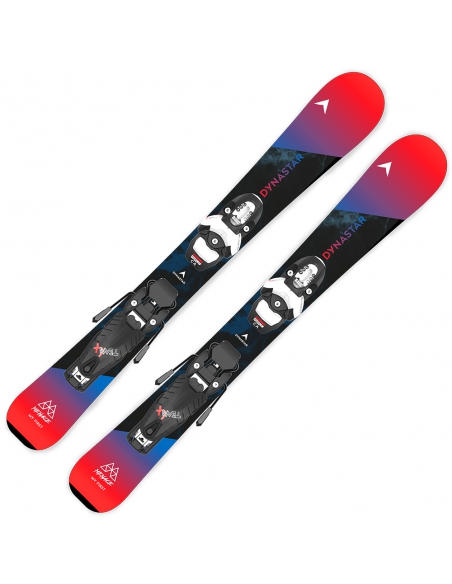 Narty dziecięce Dynastar M-MENACE TEAM + wiązania Look Team 4 GW