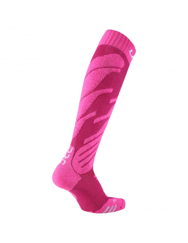 Skarpety narciarskie dziecięce UYN Junior Ski Socks Pink