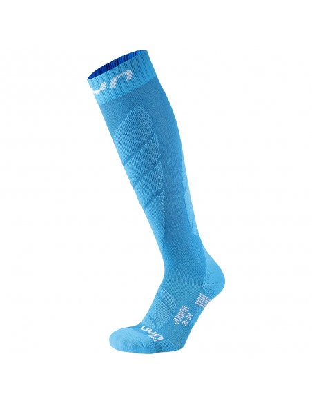 Skarpety narciarskie dziecięce UYN Junior Ski Socks Turquoise