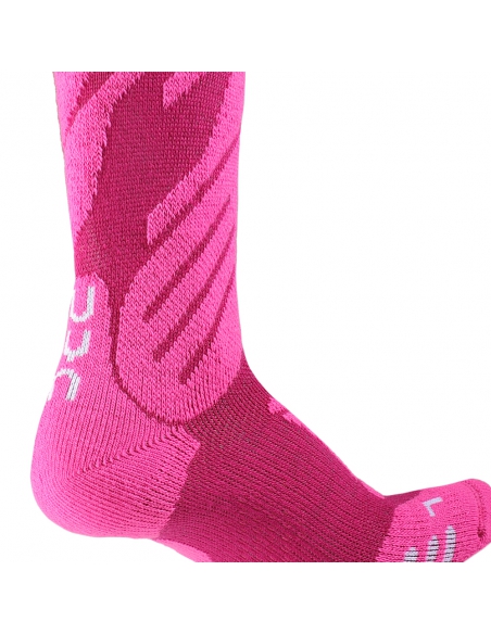 Skarpety narciarskie dziecięce UYN Junior Ski Socks Pink