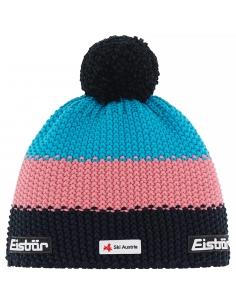 Czapka z pomponem Eisbar Star Pompon SKA KIDS multicolor black-pink-blue