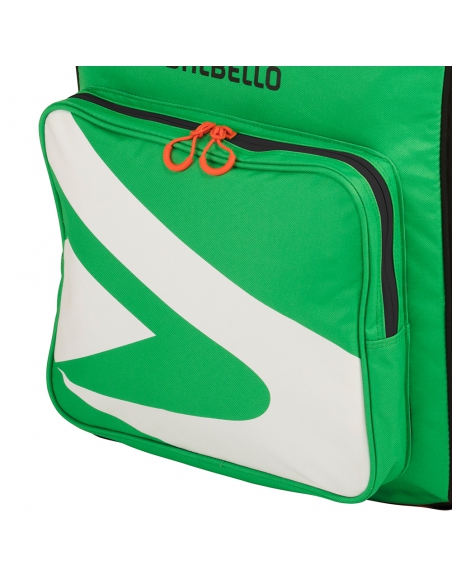 Plecak narciarski Dalbello RACE BOOT & HELMET BACKPACK Green/White/Orange 56L