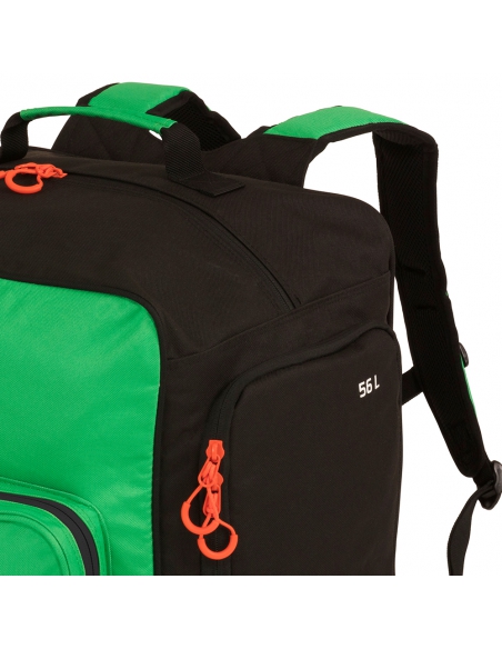 Plecak narciarski Dalbello RACE BOOT & HELMET BACKPACK Green/White/Orange 56L