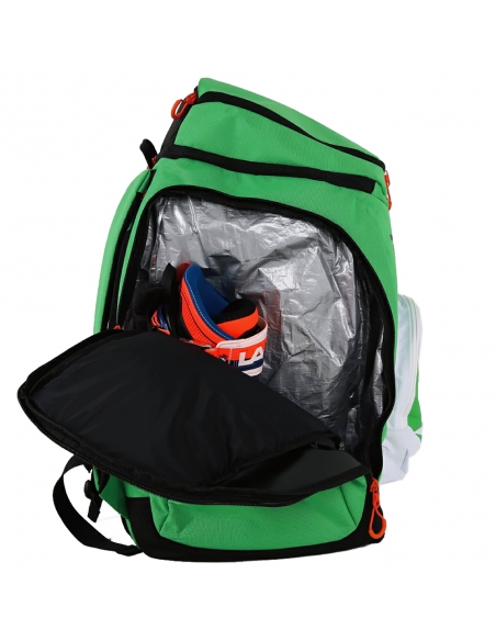 Plecak narciarski Dalbello RACE BACKPACK TEAM MEDIUM Green/White/Orange 85L
