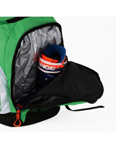 Plecak narciarski Dalbello RACE BACKPACK TEAM MEDIUM Green/White/Orange 85L