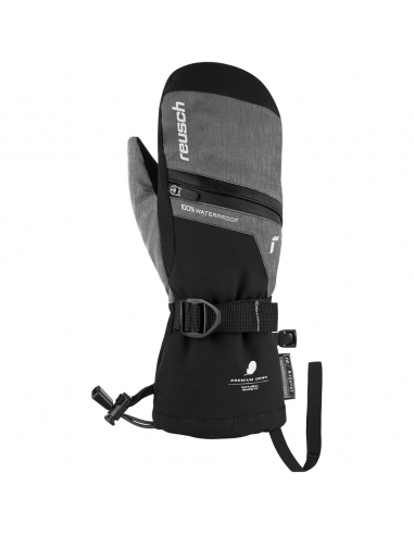 Rękawice narciarskie Reusch Lando R-TEX® XT Junior Mitten (jednopalczaste) Black/Black Melange