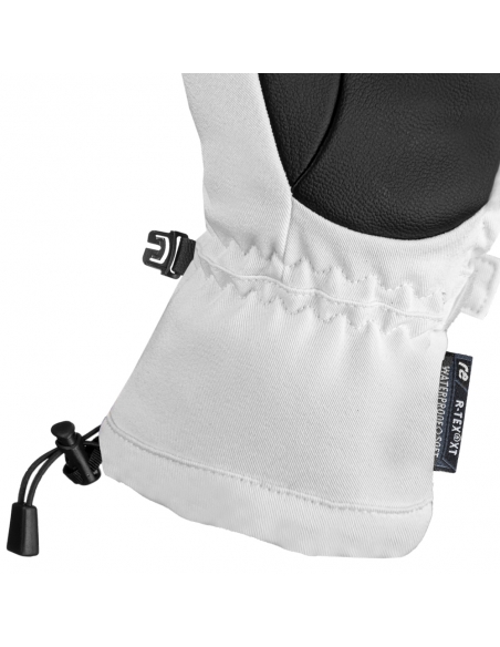 Rękawice narciarskie Reusch Chloe R-TEX ® XT Junior Mitten (jednopalczaste) White