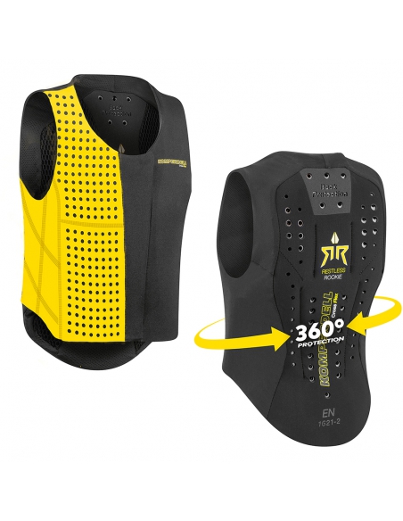 Kamizelka ochraniacz narciarski "żółw" Komperdell Ballistic Flexfit Pro Junior