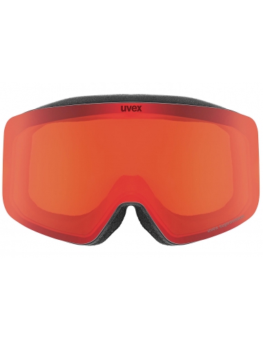 Gogle narciarskie UVEX PWDR FM Black Mat/Mirror Red