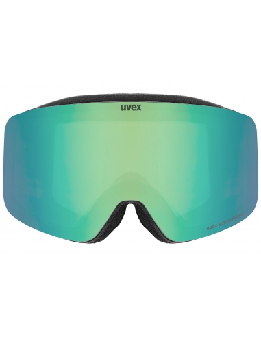 Gogle narciarskie UVEX PWDR FM Black Mat/Mirror Green