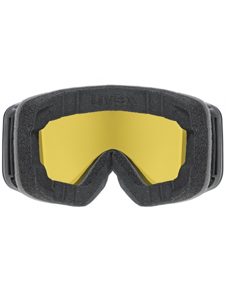 Gogle narciarskie UVEX PWDR FM Black Mat/Mirror Green