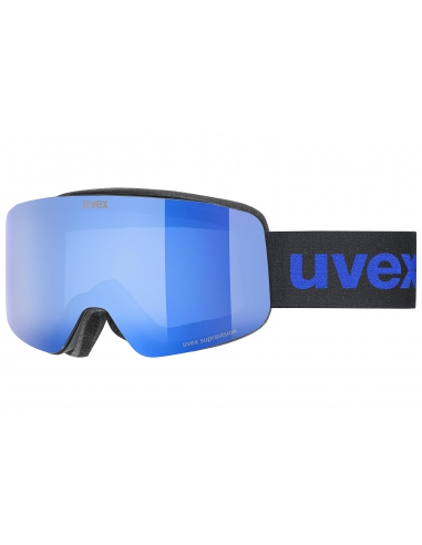 Gogle narciarskie UVEX PWDR FM Black Mat/Mirror Blue
