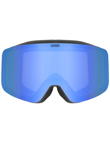 Gogle narciarskie UVEX PWDR FM Black Mat/Mirror Blue