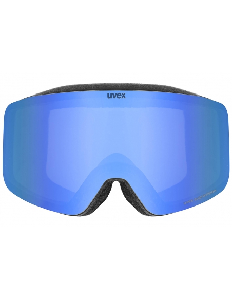 Gogle narciarskie UVEX PWDR FM Black Mat/Mirror Blue