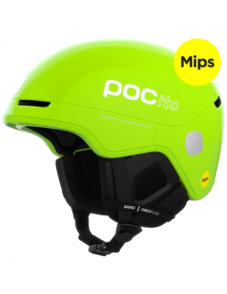 Kask narciarski POC POCito OBEX MIPS Fluorescent Yellow/Green