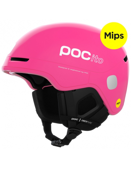 Kask narciarski POC POCito OBEX MIPS Fluorescent Pink