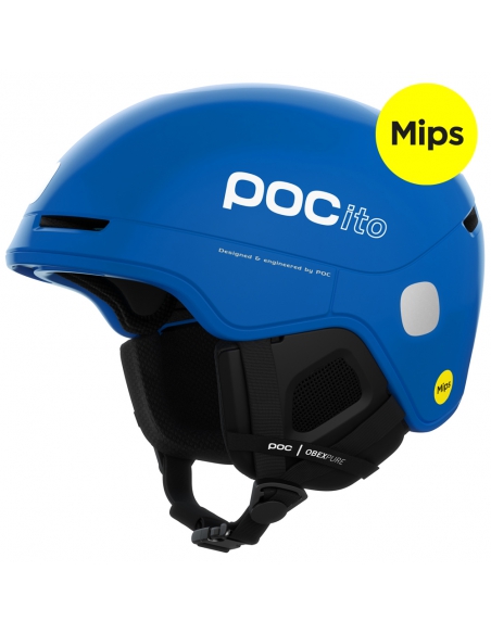Kask narciarski POC POCito OBEX MIPS Fluorescent Blue