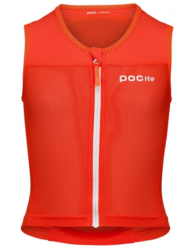 Kamizelka ochraniacz narciarski pleców "żółw" POC POCito VPD Spine Vest Junior Fluorescent Orange