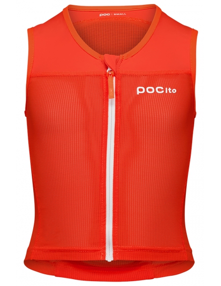 Kamizelka ochraniacz narciarski pleców "żółw" POC POCito VPD Spine Vest Junior Fluorescent Orange