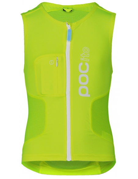 Kamizelka ochraniacz narciarski pleców "żółw" POC POCito VPD Air Vest Junior Fluorescent Yellow/Green