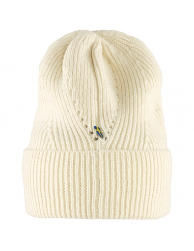 Czapka Fjallraven Directional Rib Beanie Chalk White