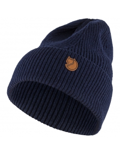 Czapka Fjallraven Directional Rib Beanie Dark Navy