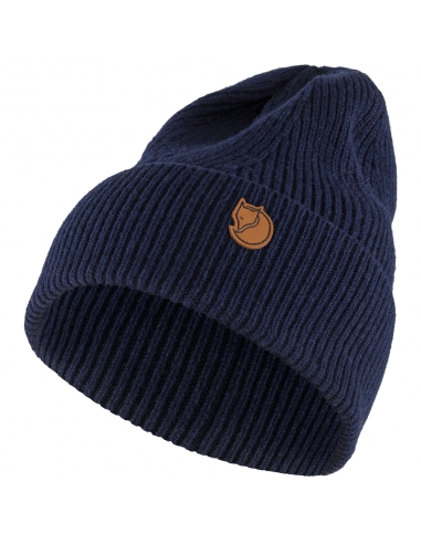 Czapka Fjallraven Directional Rib Beanie Dark Navy