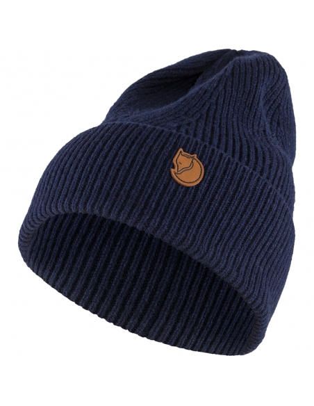 Czapka Fjallraven Directional Rib Beanie Dark Navy
