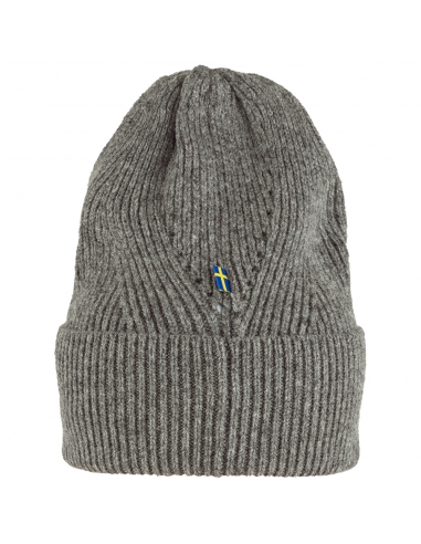Czapka Fjallraven Directional Rib Beanie Grey