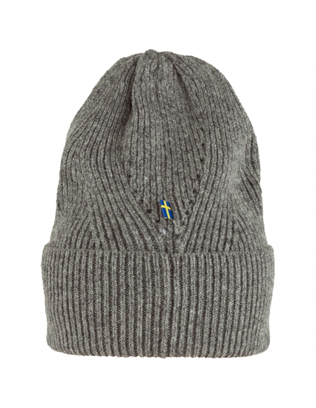 Czapka Fjallraven Directional Rib Beanie Grey