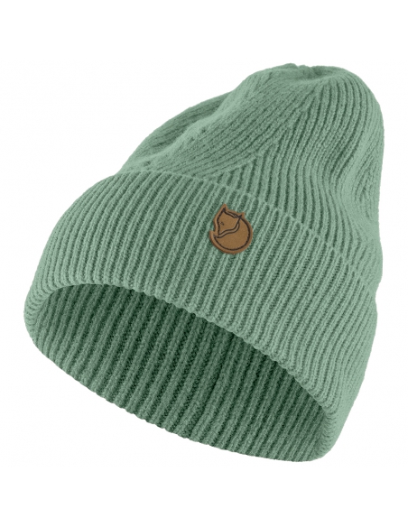 Czapka Fjallraven Directional Rib Beanie Patina Green