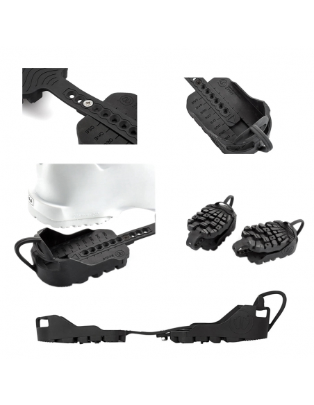 Nakładki antypoślizgowe ochraniacze butów narciarskich Sidas Ski Boot Traction Black