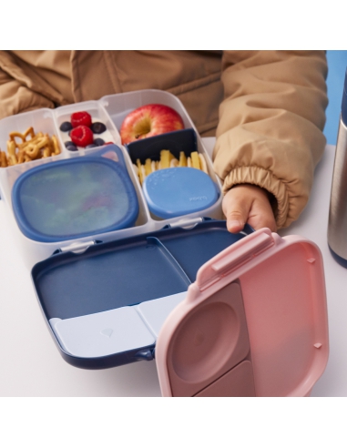 Duży lunchbox śniadaniówka z wkładem chłodzącym...