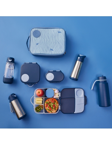 Duży lunchbox śniadaniówka z wkładem chłodzącym...