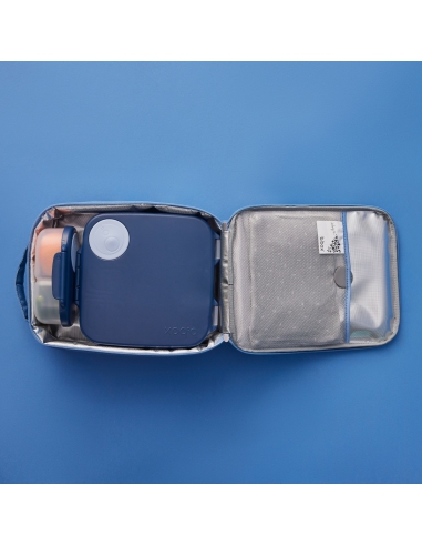 Duży lunchbox śniadaniówka z wkładem chłodzącym...