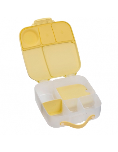 Duży lunchbox śniadaniówka z wkładem chłodzącym b.box Lemon Twist