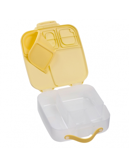 Duży lunchbox śniadaniówka z wkładem chłodzącym b.box Lemon Twist