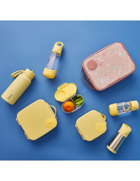 Duży lunchbox śniadaniówka z wkładem chłodzącym b.box Lemon Twist