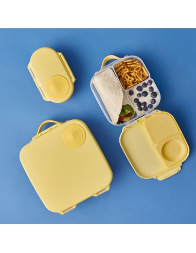 Duży lunchbox śniadaniówka z wkładem chłodzącym...