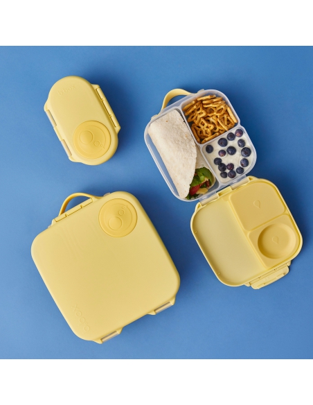Duży lunchbox śniadaniówka z wkładem chłodzącym b.box Lemon Twist
