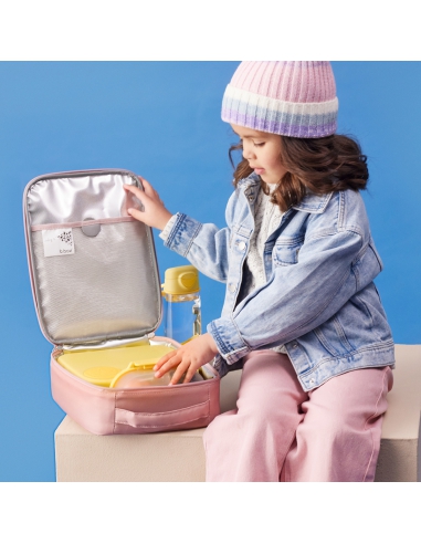 Duży lunchbox śniadaniówka z wkładem chłodzącym...