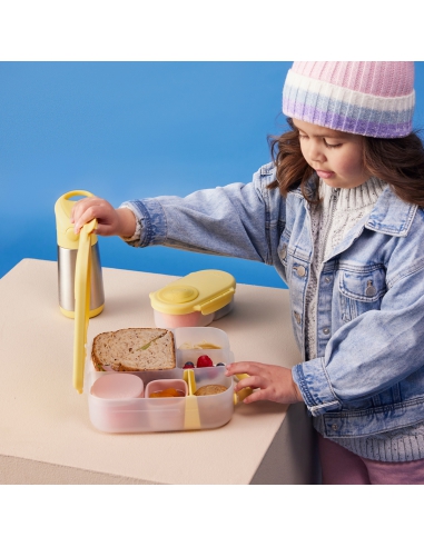 Duży lunchbox śniadaniówka z wkładem chłodzącym...