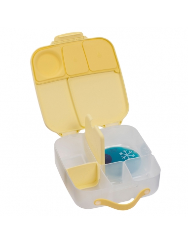 Duży lunchbox śniadaniówka z wkładem chłodzącym b.box Lemon Twist